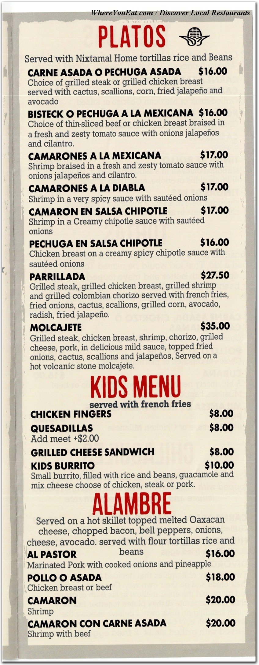 Our Foods