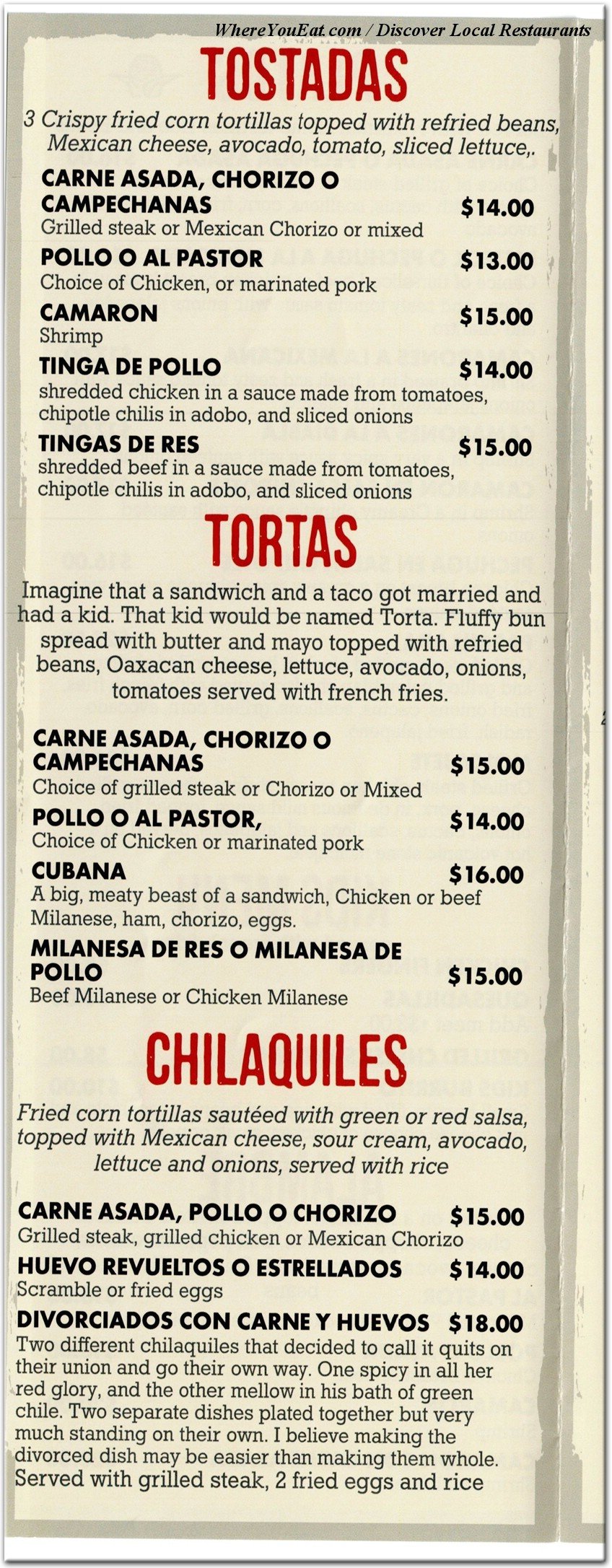 Our Foods