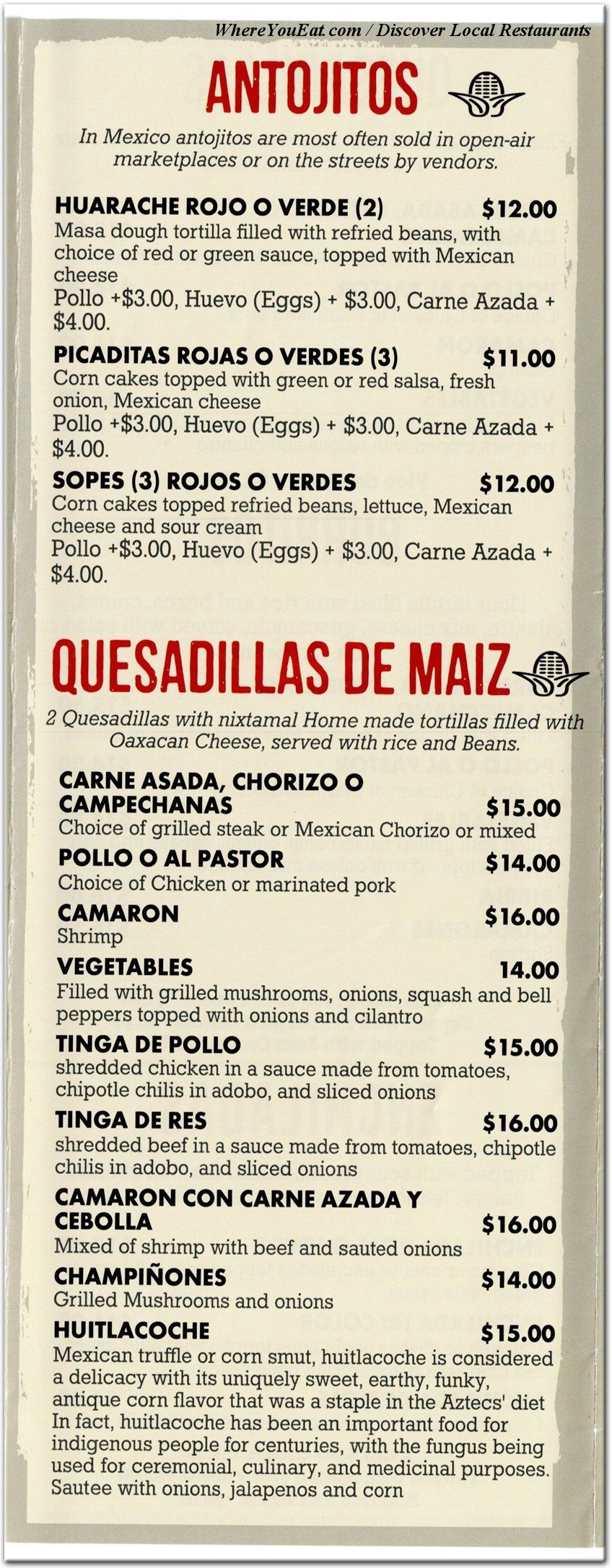 Our Foods